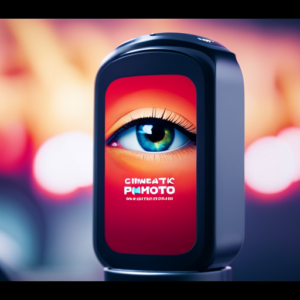 An image of a vibrant, eye-catching animated advertisement featuring a product or service